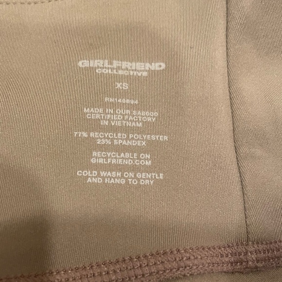 NWT Girlfriend Collective Luxe Leggings size XS in ‘Beachwood’ - Picture 5 of 10